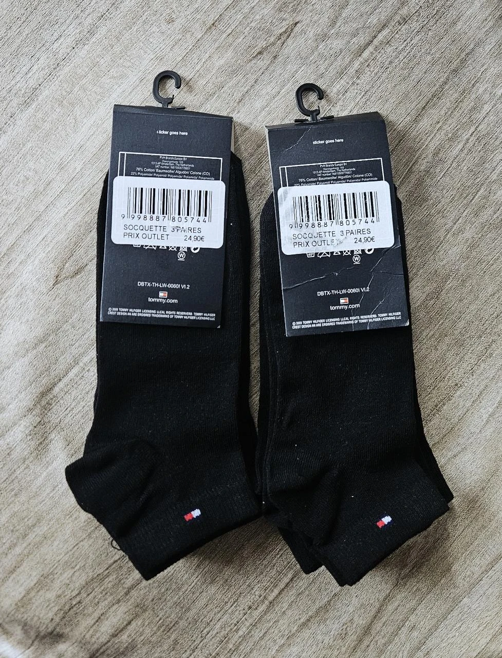 Lot de 6 paires de socquettes Tommy Hilfiger – photo 2